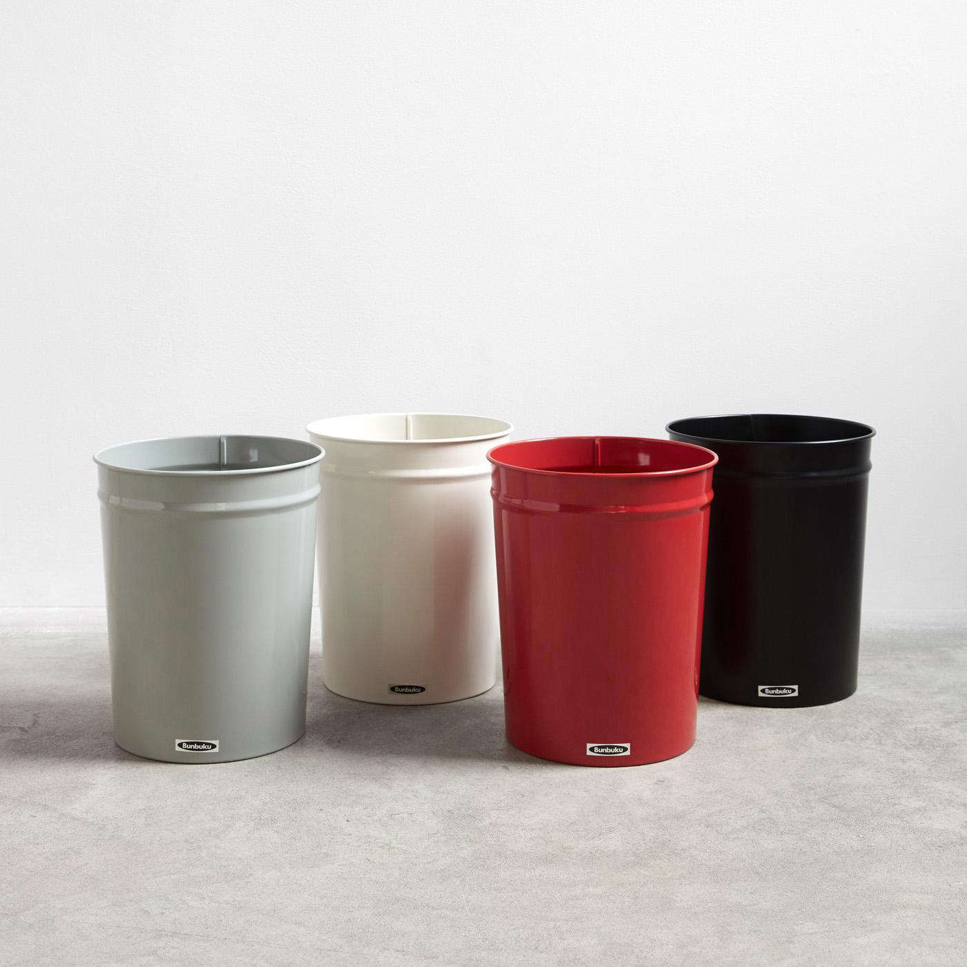 The classroom Bunbuku Small Waste Can comes in four colors at Unison Home; $34 each.